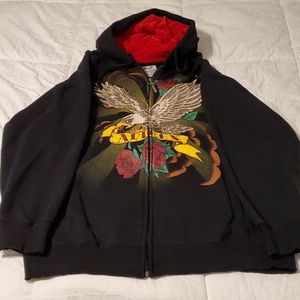 Mens Avirex zip up hoodie